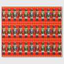 Search for gold nutcracker wrapping paper Green