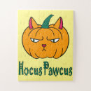 Search for halloween cat puzzles Carved pumpkin