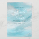 Search for cloud wedding invitations Blue