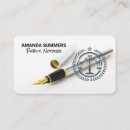 Search for writing pen business cards Writer