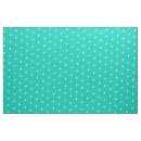 Search for turquoise and white fabric Dots