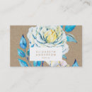 Search for kraft paper business cards Blue