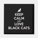 Search for black cat magnets Black and white