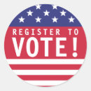 Search for register to vote stickers Usa