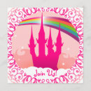 Recherche de palais de princesse invitations Rose