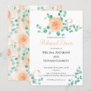 Search for eucalyptus rehearsal dinner invitations Floral