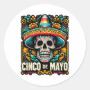 Search for happy skull stickers Sombrero