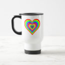 Search for rainbow heart mugs Symbol