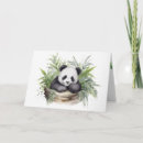 Search for panda bear birthday cards Bamboo