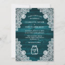 Search for rustic country teal wedding invitations Floral