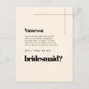 Search for proposal vertical postcards Maid of honour