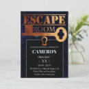 Search for escape room invitations Mystery