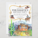 Search for western birthday invitations Desert