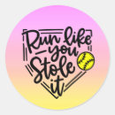 Search for running girl stickers Sports