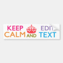 Search for keep calm bumper stickers Royal