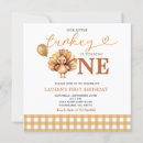 Recherche de dinde mignonne invitations Pour enfants