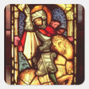 Search for stained glass windows stickers Saint