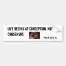Search for concept bumper stickers Abortion