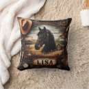Recherche de chevaux décoration coussins Girl