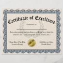 Search for certificates of excellence Teacher