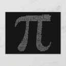 Recherche de symbole pi cartes postales Science