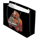 Search for christmas truck gift bags Santa