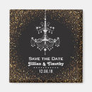 Search for black gold chandelier party invitations Glamourous