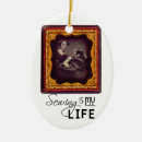 Search for sewing machine ornaments Funny