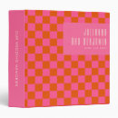 Search for vintage 80s binders Chequered