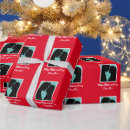 Search for romantic christmas wrapping paper Red