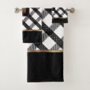 Search for black and white designs bath towels Modern