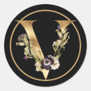 Search for v monogram stickers Floral