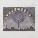 Search for moon phases postcards Night