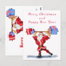 Search for bodybuilder postcards Santa