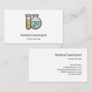 Search for chemistry business cards Research