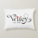 Search for anniversary pillows Newlywed