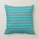 Search for turquoise pillows Stripes