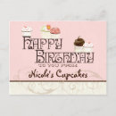 Search for business monogram postcards Birthday