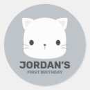Recherche de anniversaire de chaton autocollants Nom