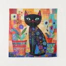 Search for black cat art Animal