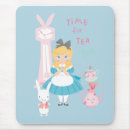 Search for time for tea mousepads Alice in wonderland