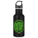 Search for smash water bottles Hulk fist