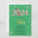 Search for red green christmas invitations Company