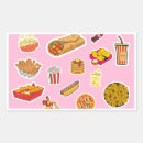 Recherche de nourriture autocollants Mignon