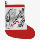 Search for giraffe christmas stockings Santa