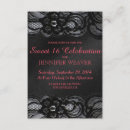 Search for lace sweet 16 invitations Pink