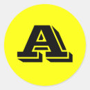 Recherche de lettres majuscules autocollants Pour tous