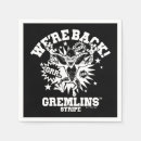 Search for gremlins napkins Chris columbus