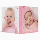 Search for 1st birthday photo album binders Pink