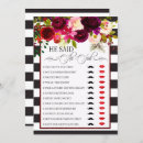 Search for game bridal shower invitations Bride or groom